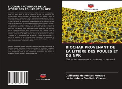 BIOCHAR PROVENANT DE LA LITIÈRE DES POULES ET DU NPK