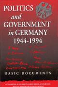 Politics and Government in Germany, 1944-1994