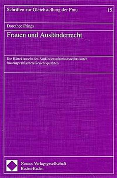 Frauen und Ausländerrecht