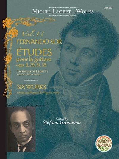 Fernando Sor: Études pour la guitare