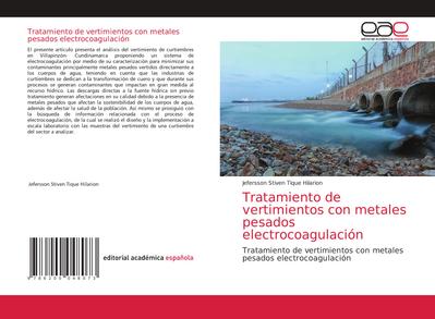 Tratamiento de vertimientos con metales pesados electrocoagulación