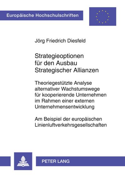 Strategieoptionen für den Ausbau Strategischer Allianzen