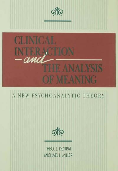 Clinical Interaction and the Analysis of Meaning