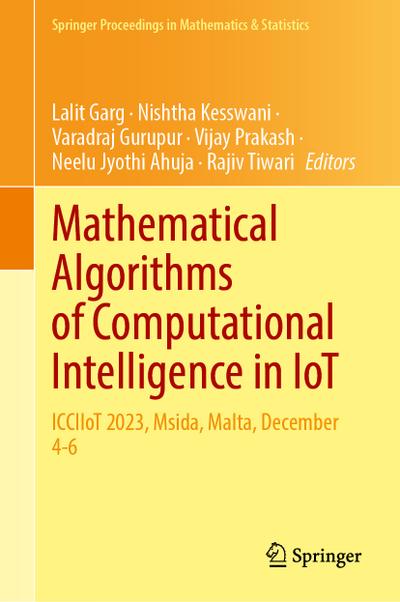 Mathematical Algorithms of Computational Intelligence in IoT