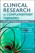 Clinical Research in Complementary Therapies