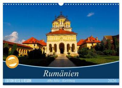 Rumänien, Alba Iulia - Karlsburg (Wandkalender 2026 DIN A3 quer), CALVENDO Monatskalender