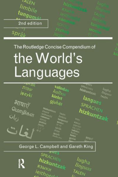 The Routledge Concise Compendium of the World’s Languages