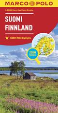 Marco Polo Finland: Wegenkaart 1:850 000