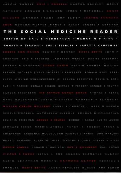 The Social Medicine Reader