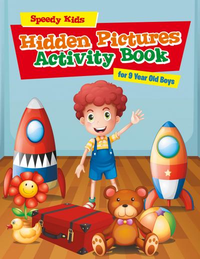 Hidden Pictures Activity Book for 9 Year Old Boys