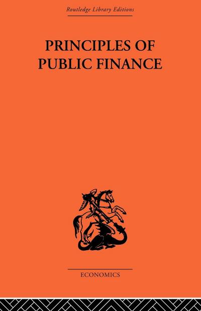 Principles of Public Finance