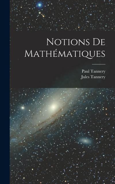 Notions De Mathématiques