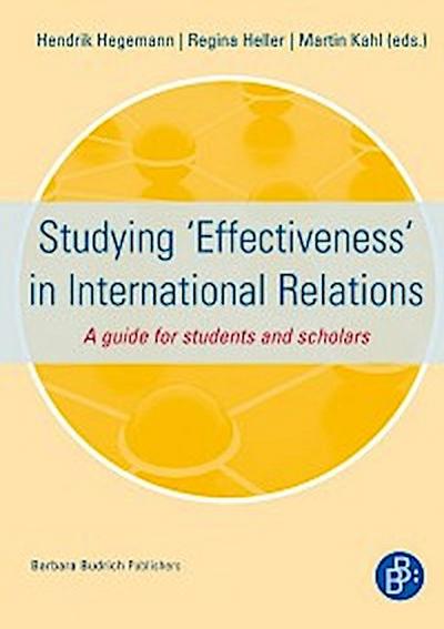 Studying ’Effectiveness’ in International Relations