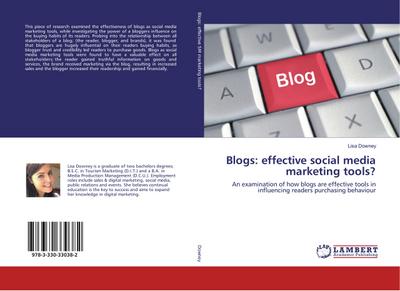 Blogs: effective social media marketing tools?
