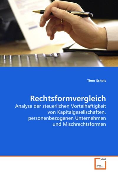 Rechtsformvergleich - Timo Schels