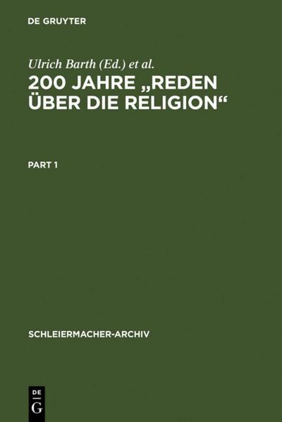 200 Jahre ’Reden über die Religion’