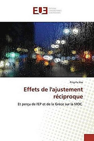 Effets de l’ajustement réciproque