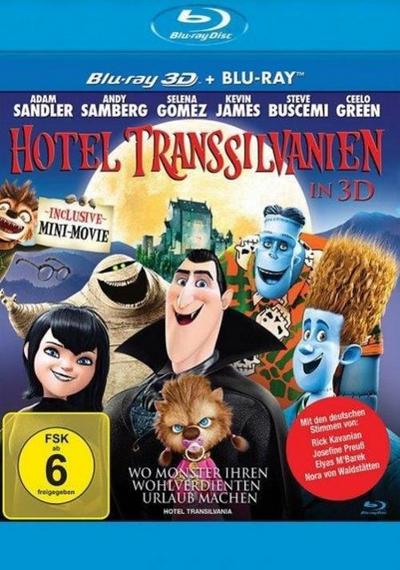 Hotel Transsilvanien 3D, 2 Blu-ray