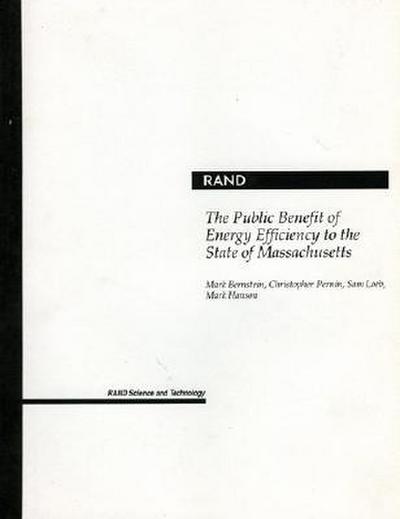 The Public Benefit of Energy Efficiency for Massachusetts