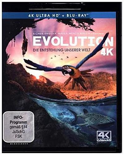 Evolution - Die Entstehung unserer Welt 4K, 1 UHD-Blu-ray + 1 Blu-ray