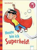 Heute bin ich Superheld!: Der Bücherbär: Eine Geschichte für Erstleser: Mit Quizfragen zum Leseverständnis. Mit Bücherbärfigur am Lesebändchen