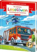 Die schönsten Leselöwen-Geschichten zum Lesenlernen - Polizei und Feuerwehr von  | Buch