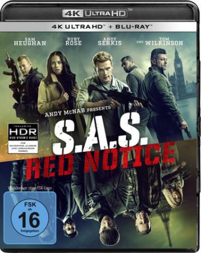 S.A.S. Red Notice (UHD+BR) 2Disc Min: 124/DD5.1/WS  4K Ultra