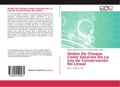 Ondas De Choque Como Solución De La Ley de Conservación No Lineal