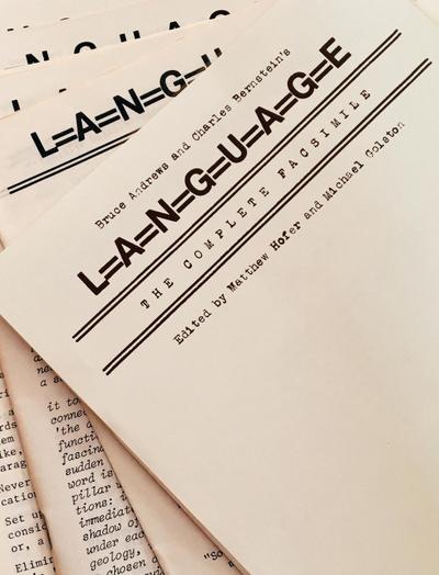 Bruce Andrews and Charles Bernstein’s L=a=n=g=u=a=g=e
