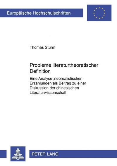 Probleme literaturtheoretischer Definition
