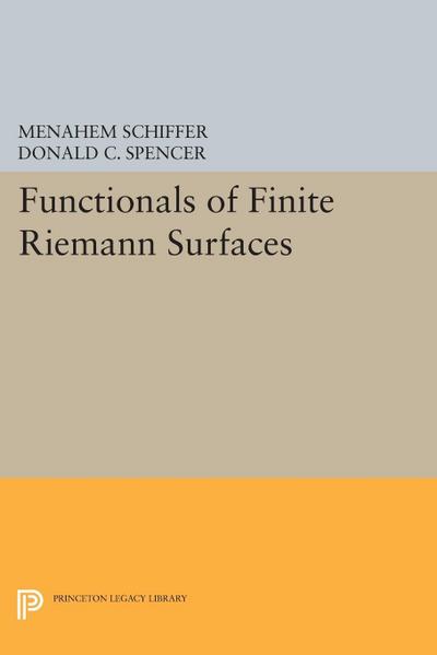 Functionals of Finite Riemann Surfaces
