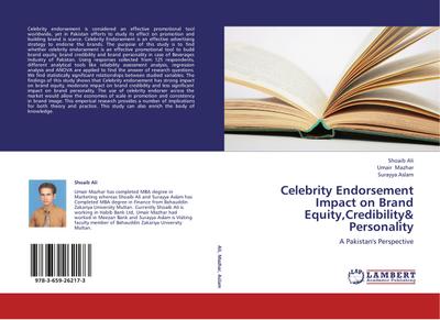 Celebrity Endorsement Impact on Brand Equity,Credibility&  Personality