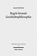Hegels formale Geschichtsphilosophie