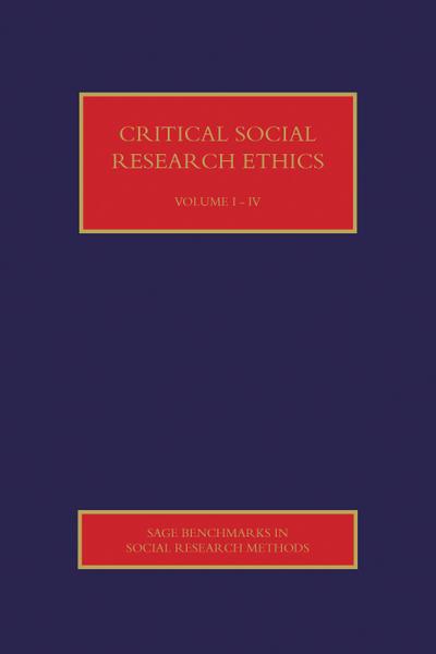 Critical Social Research Ethics, 4v