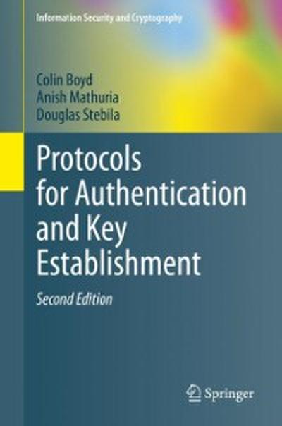 Protocols for Authentication and Key Establishment
