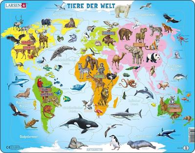 Tiere der Welt (Kinderpuzzle)