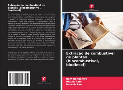 Extração de combustível de plantas (biocombustível, biodiesel)