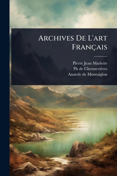Archives De L’art Français