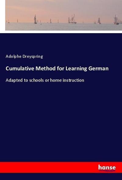 Cumulative Method for Learning German