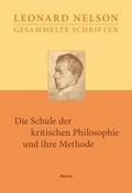 Die Schule der kritischen Philosophie und ihre Methode