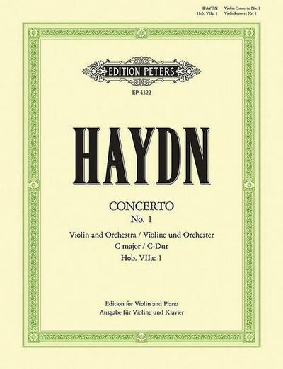 Haydn, J: Violin Concerto in C Hob. Viia:1 (Edition for Viol