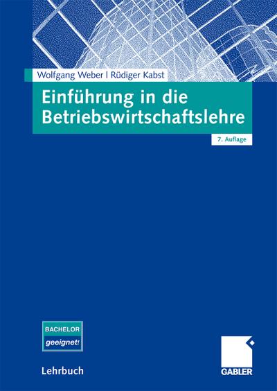 Einführung in die Betriebswirtschaftslehre