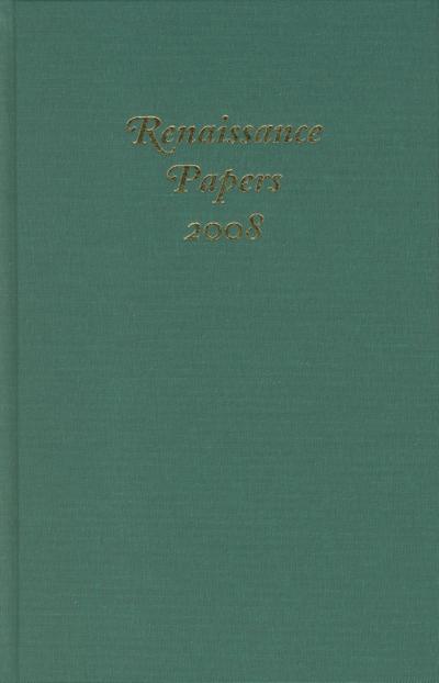 Renaissance Papers 2008