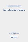 Benno Jacob zu Levitikus