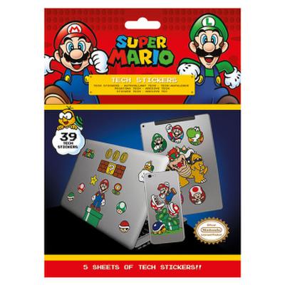 Sticker Super Mario (Mushroom Kingdom) (39Tlg)