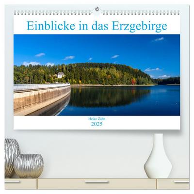 Einblicke in das Erzgebirge (hochwertiger Premium Wandkalender 2025 DIN A2 quer), Kunstdruck in Hochglanz