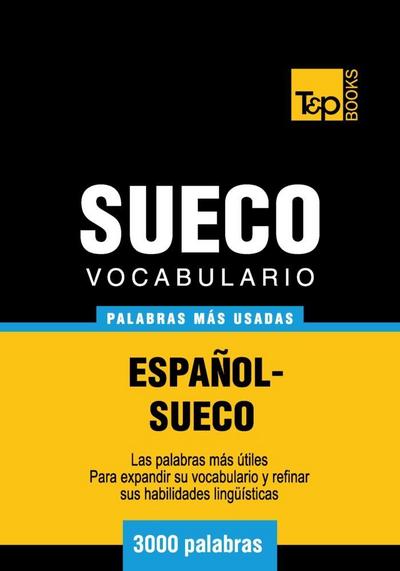Vocabulario español-sueco - 3000 palabras más usadas