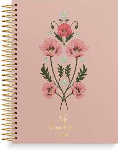 Burde Life Organizer 2026 Rosa