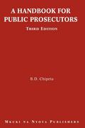 A Handbook for Public Prosecutors
