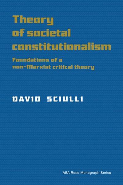 Theory of Societal Constitutionalism